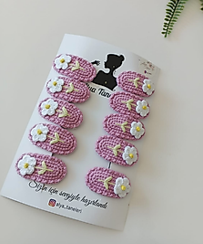 İşlemeli Toka Çift