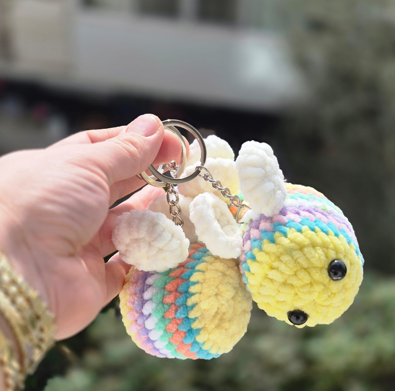 Anahtarlık arılı pofuduk